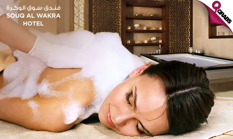 Moroccan Hammam, Hot Stone Massage & More for Ladies & Men at Souq Al Wakra Hotel!
